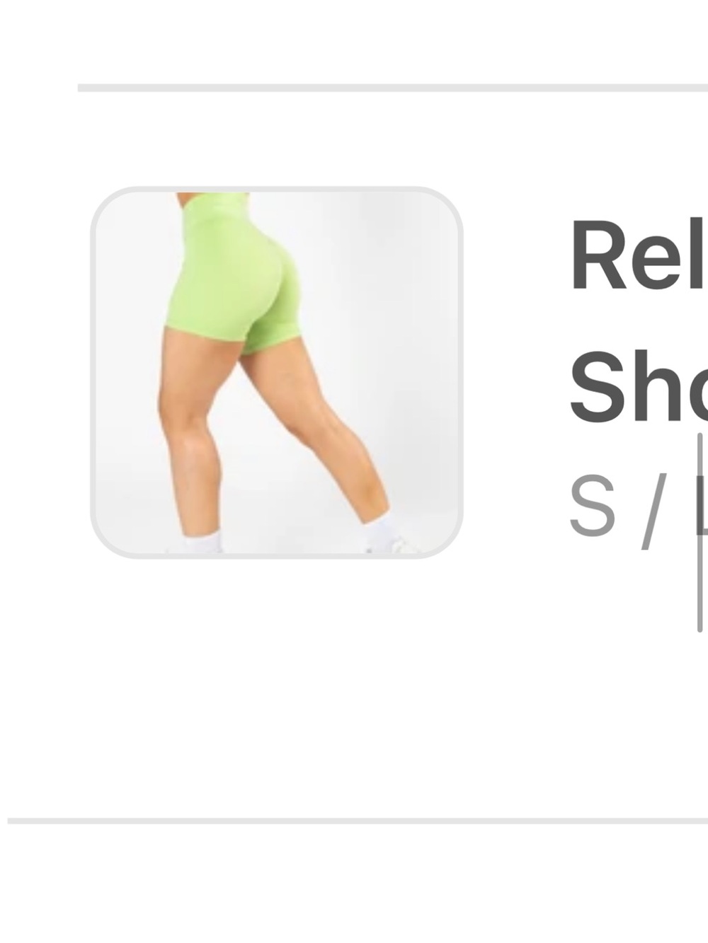 Paragon Fitwear High-Waist Bike Shorts and Sports Bra in Lime Green